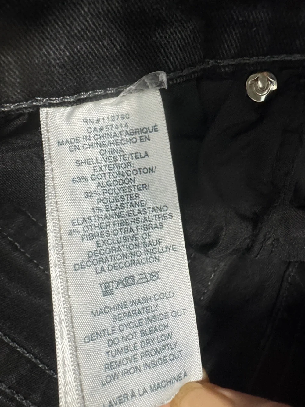 True Religion Men's Black Straight-Leg Jeans